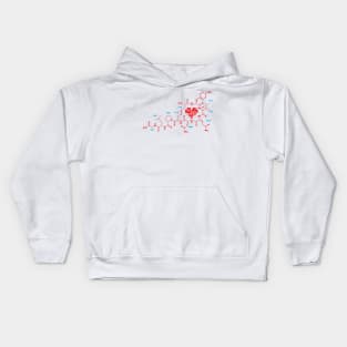 The chemistry of love Kids Hoodie